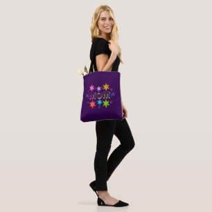 Tote Bag Conception de typographie maman, texte d'art de ci