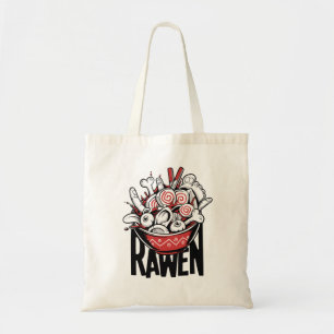 Tote Bag Conception de zombie de nouilles Ramen folle