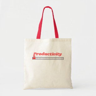 Tote Bag Conception d'humour de travail drôle de productivi