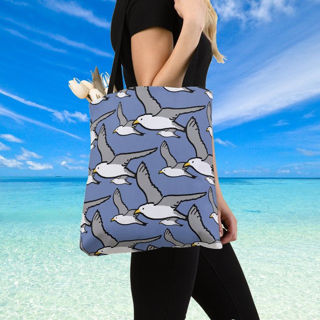Tote Bag Conception d'oiseaux volants élevés (Créateur téléchargé)