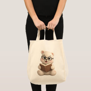 Tote Bag Conception d'ours en peluche adorable et mignonne