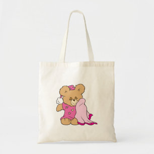 Tote Bag conception d'ours en peluche pour fille nuit endor