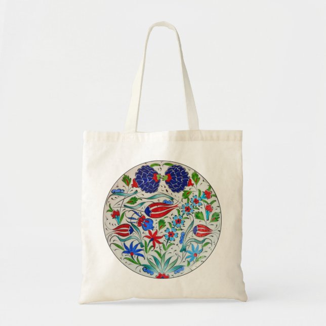 Tote Bag Conception florale turque (Devant)