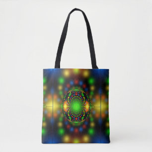Tote Bag Conception fractale de l'ornement de Noël-29440