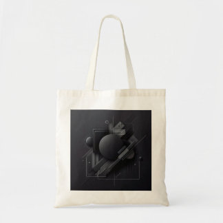 Tote Bag Conception graphique sombre moderne