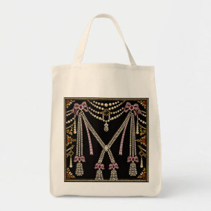 Tote Bag Conception inspirée de Marie Antoinette avec des b