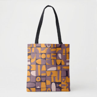Tote Bag Conception motif transparente avec bracelet géomét