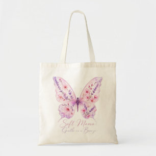 Tote Bag Conception SVG Rétro Groovy "Restez Douce, Maman"