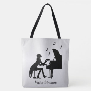 Tote Bag Concert Pianist Musique personnelle