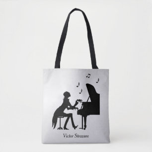 Tote Bag Concert Pianist Musique personnelle