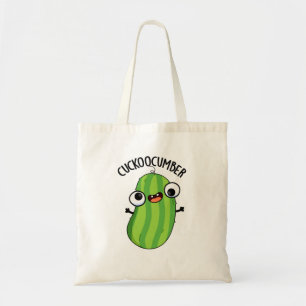 Tote Bag Concombre Funky Veggie Cucumber Pun