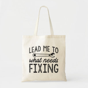 Tote Bag Conduisez-Moi À Ce Qui Doit Être Corrigé