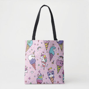 Tote Bag Cônes de crème glacée mignonne
