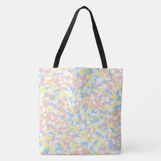 Tote Bag Confettis colorés (Devant)