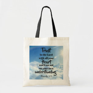 Tote Bag Confiance dans le seigneur fourre-tout