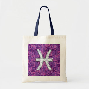 Tote Bag Connexion Zodiac de Poissons Modernes sur Camion N