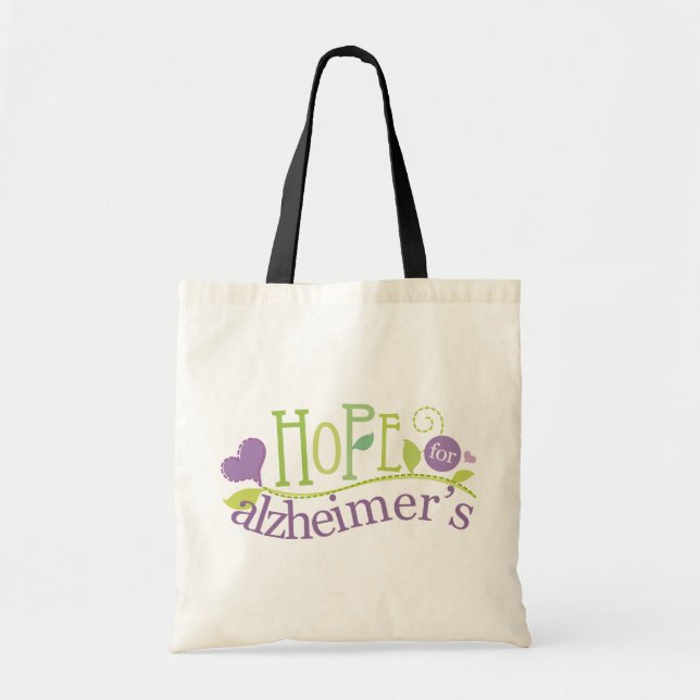Tote Bag Conscience d'Alzheimers (Devant)