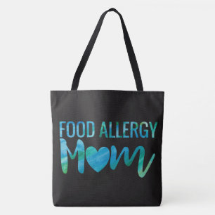 Tote Bag Conscience de typographie d'aquarelle de maman