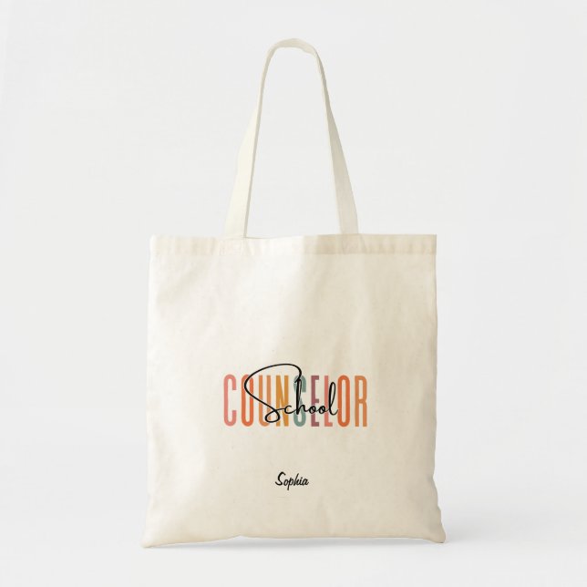 Tote Bag Conseiller scolaire (Devant)