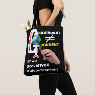 Tote Bag Consentement non coercitif Fourre-tout