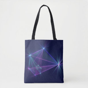Tote Bag Constellation, Art Fractal Abstrait Fantastique