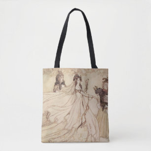 Tote Bag Contes de fées vintage, Cendrillon par Arthur Rack