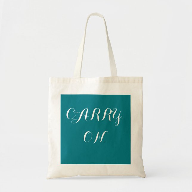 Tote Bag Continuez fourre-tout (Devant)