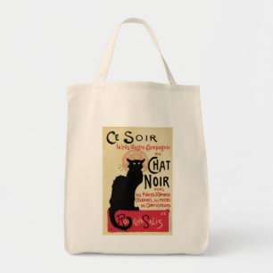 Tote Bag Conversation Noir~Chat noir
