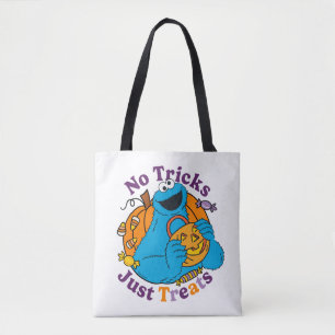 Tote Bag Cookie Monster   Pas de traces juste des traitemen