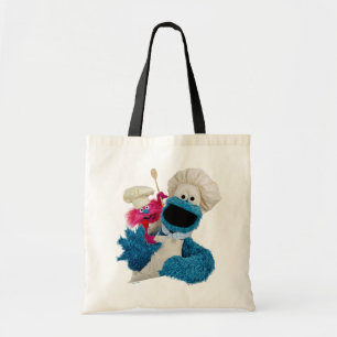 Tote Bag Cookie Monster's Foodie Truck Friends