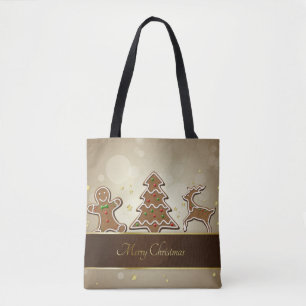 Tote Bag Cookies de pain d'épices