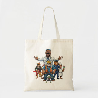 Tote Bag Cool Animals Squad Kids Valentine Classroom Exchan