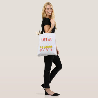 Tote Bag Cool Chick with Name