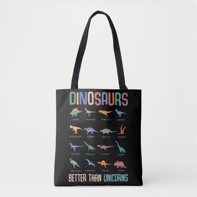 Tote Bag Cool Dinosaur Fan Dino Boys Trex (Devant)