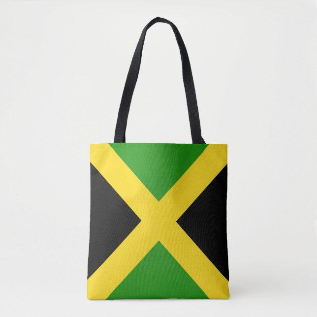 Tote Bag Cool Jamaïque Drapeau mode (Devant)