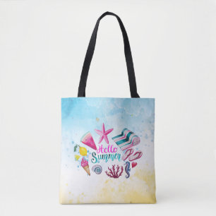 Tote Bag Cool magnifique Bonjour été