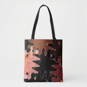 Tote Bag COOL Rustic Motif Abstrait