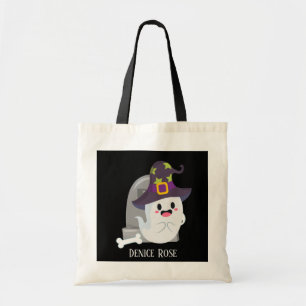 Tote Bag cool unisex enfants Halloween fantôme tour de tra