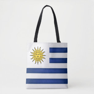 Tote Bag Cool Uruguay Drapeau mode