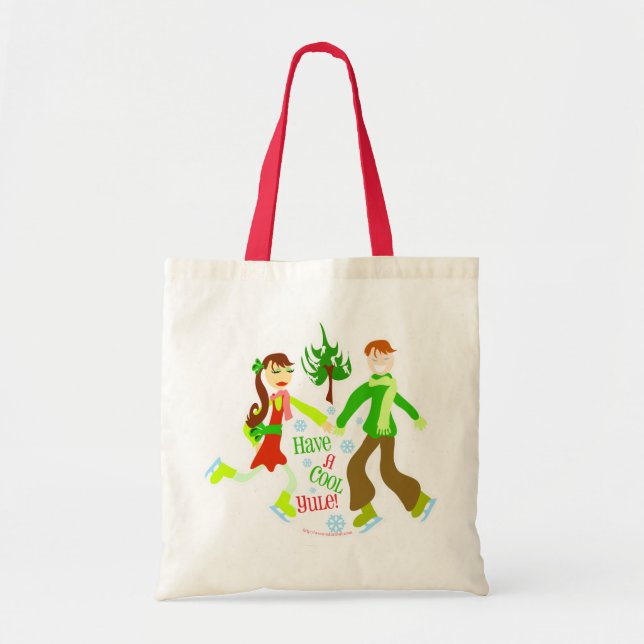 Tote Bag Cool Yule Holiday (Devant)