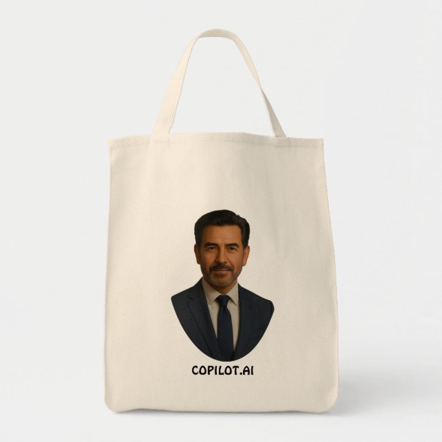 Tote Bag Copilot AI Grocery  (Devant)