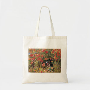 Tote Bag Coquelicots par Robert Vonnoh, Impressionnisme Vin