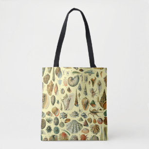 Tote Bag Coquillages de coquillages Mollusk Clam Élégant Ar