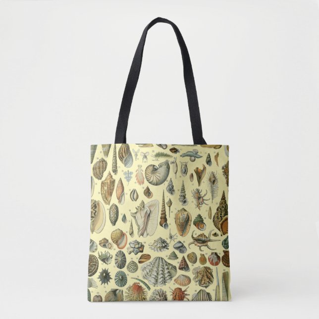 Tote Bag Coquillages de coquillages Mollusk Clam Élégant Ar (Devant)