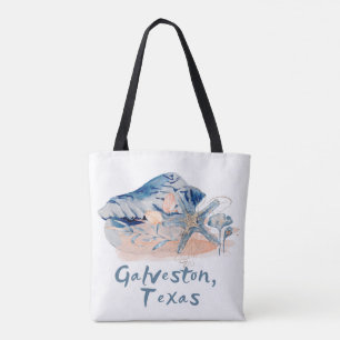 Tote Bag Coquillages de Galveston Texas