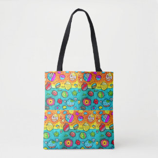 Tote Bag Coquillages et pierres décoratifs