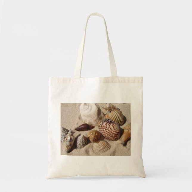 Tote Bag Coquilles de mer, coquilles de mer (Devant)