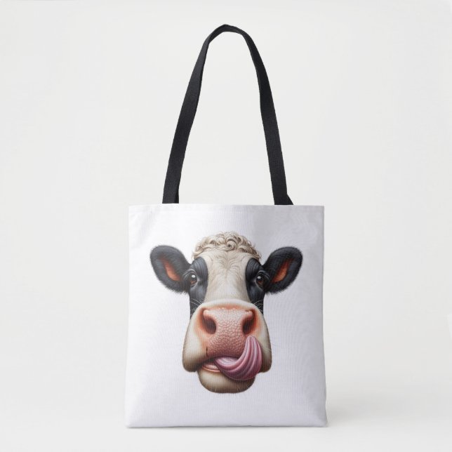 Tote Bag Corbeau. (Devant)