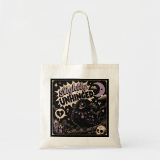 Tote Bag Corbeau légèrement déjanté