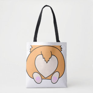 Tote Bag corgi butt